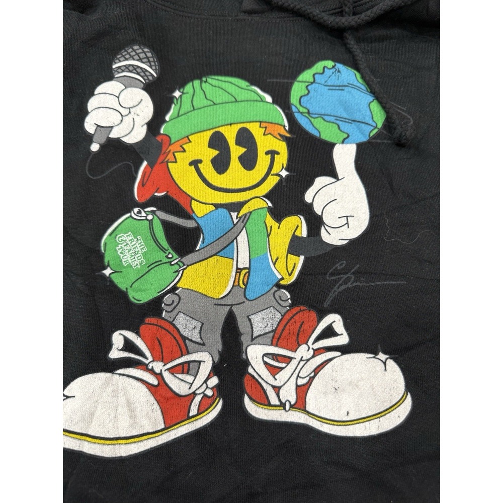 F&F Tour Connor Price 2025 Hoodie Mens Small Black Graphic Pullover - Picture 2 of 7